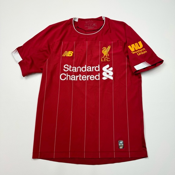 Kid’s 2019/2020 New Balance LFC Liverpool #9 Soccer Jersey Size Medium - Picture 1 of 6